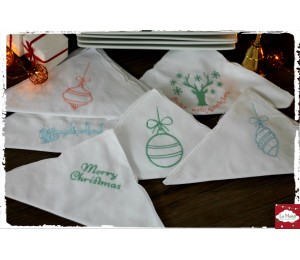 Stickserie - Weihnachts Silhouette